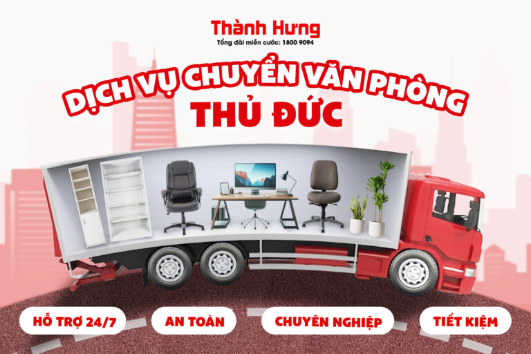 Dịch vụ chuyển văn phòng quận Thủ Đức trọn gói